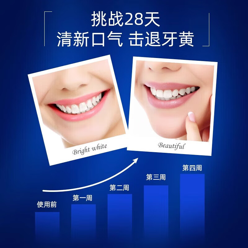 一口净（WholeClean）劲爽亮白牙膏减轻牙渍牙垢美白牙齿清新口气改善口臭薄荷味 170g*1支