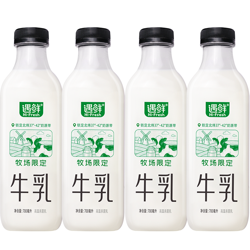 ��ϣ�� ���ʸ߸�ţ�� 700ml ƿװ ���´�ţ�� 4ƿ 16.91Ԫ(���׹�)