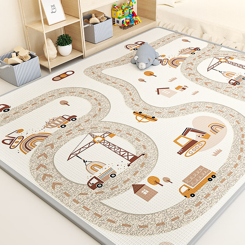 �����������е�Ӥ���Ӻ�����޼�ȩXPE�ص��ͯ������ ���Ӻ�˫��XPE��������μ�+�Ƽ����� 180*150*1cm��99%������֤��