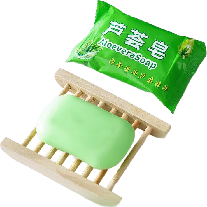 芦荟皂控油保湿洁面皂高级香水皂保湿家用控油男女通用 芦荟皂1块体验装