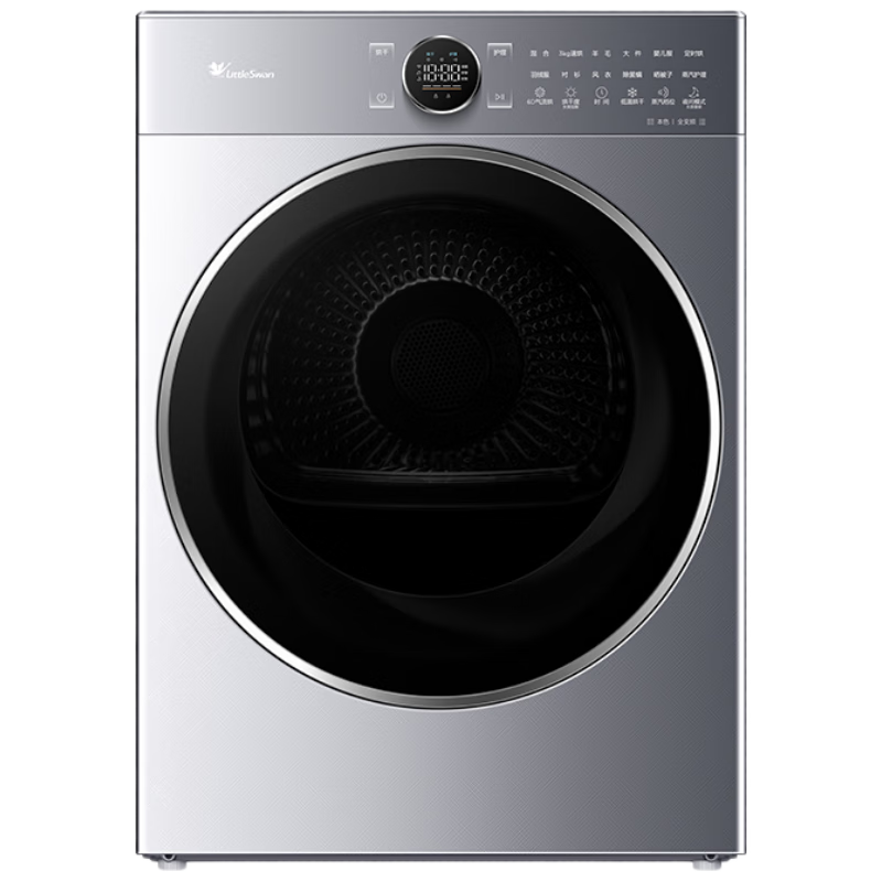 小天鹅（LittleSwan）小蓝鲸3.0 12KG大容量 热泵烘干机 全变频 6D气流烘 羊毛蓝标 蒸汽护理 TH12VE80PROMAX 京东自营