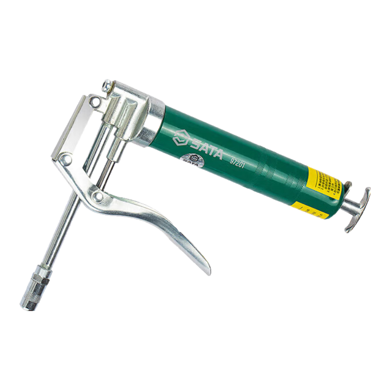 世達(dá)（SATA）高壓黃油槍手動(dòng)電動(dòng)調(diào)節(jié)省力鋰電黃油槍油嘴軟管尖嘴頭97201 專業(yè)級(jí)手動(dòng)款黃油槍100CC/97201