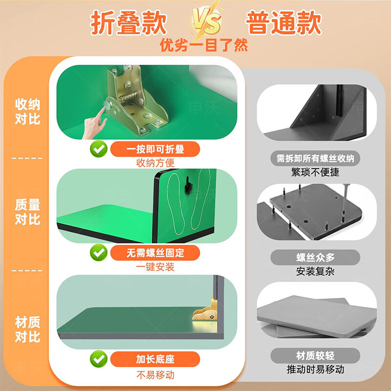 申沃坐位体前屈测试仪中考专用座位体训练器学生体育拉筋板健身器材 木质坐位体前屈(塑料尺)+A拉筋板【无计时款】绿色