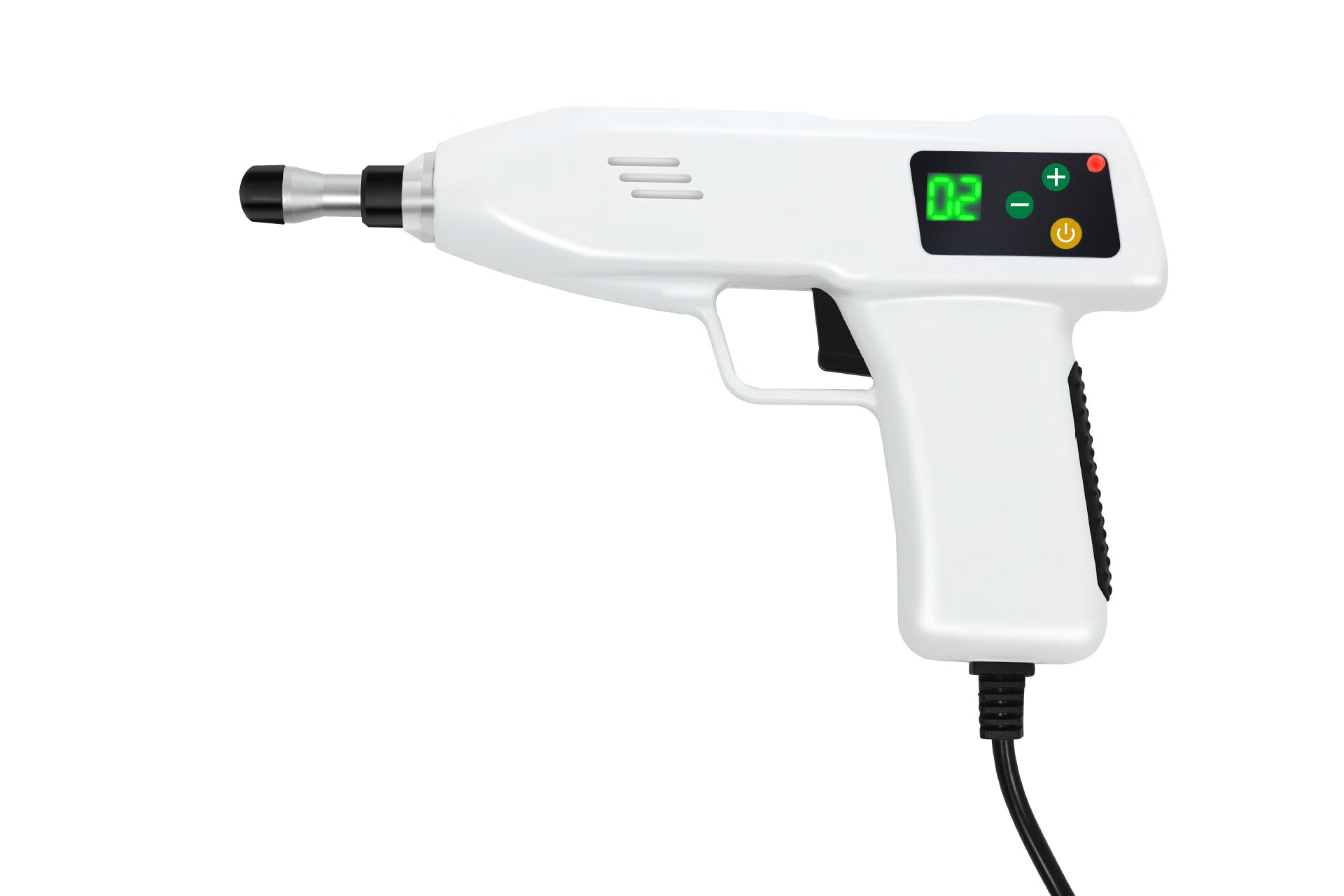 瑞初新款脊椎矯正槍電動(dòng)美式整脊槍點(diǎn)穴正骨槍筋膜槍 白槍400N