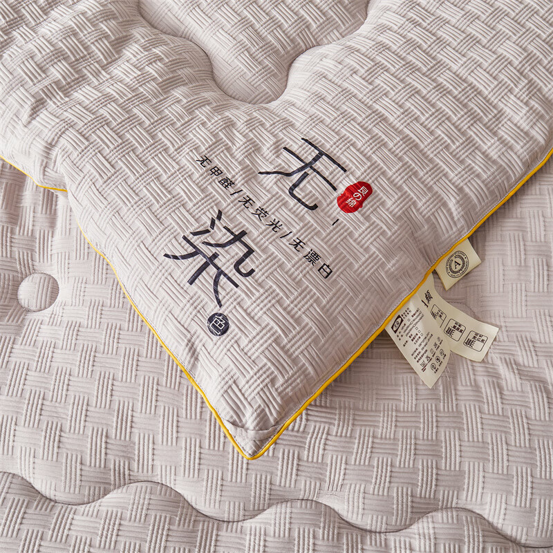 恒源祥蚕丝被100桑蚕丝加厚10斤冬被春秋被8斤棉被空调被二合一子母被芯 无染 月影灰 220x240cm 4+【8斤冬被】子母被