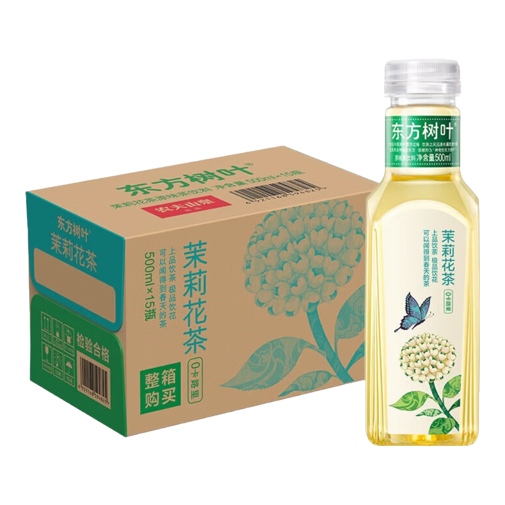 ũ��ɽȪ ������Ҷ ���ǲ���Ʒ ���򻨲� 500ml*15ƿ 50.46Ԫ����50.46Ԫ����յ���