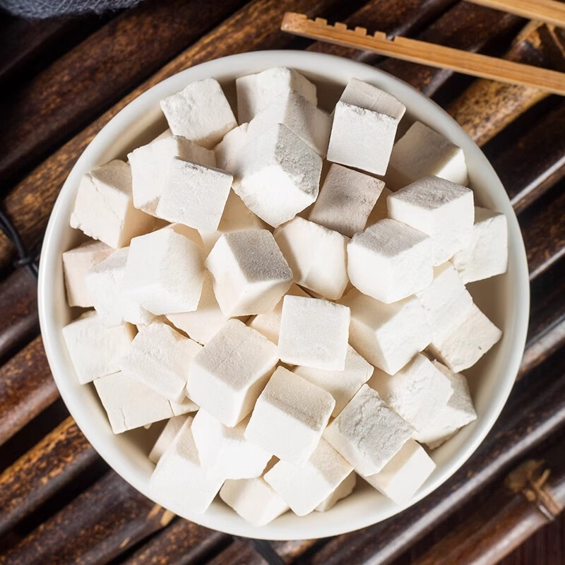 苓仙谷茯苓正宗中药材原材料组合炒麦芽白茯苓茯苓块茯苓丁泡茶喝泡水喝 【颗粒饱满】茯苓100g