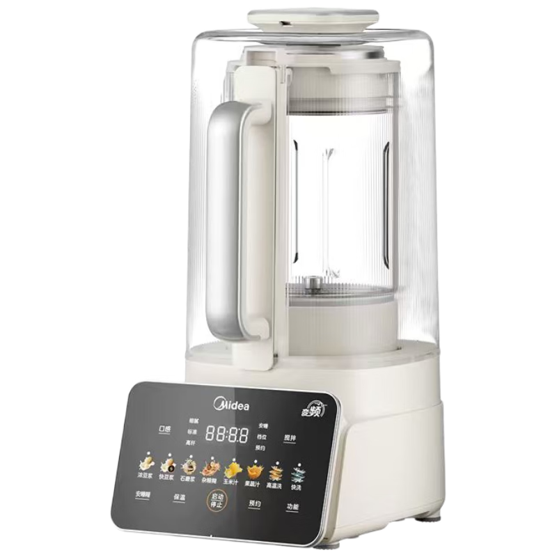 美的（Midea）2025新款安睡0涂层破壁机 1.6L家用全自动多功能变频榨汁辅食3-5人五谷杂粮豆浆机FC12Pro国家补贴