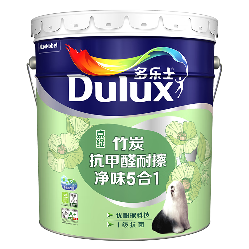 ڲʿDulux̿ȩһζ齺ǽ濹ͿϰɫA8146P Ͱ  ɵɫ 18L*1 598Ԫ()