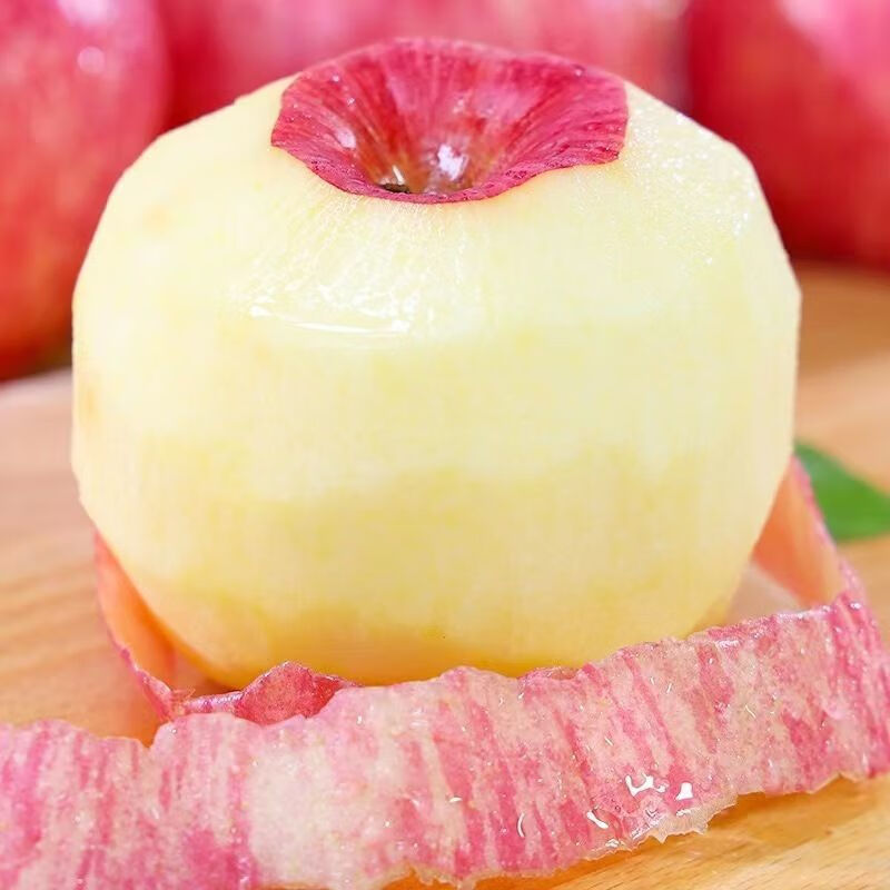 小博生鲜山西红富士苹果25年当季水果生鲜脆甜新鲜时令平安果产地直发整箱 【8.5斤】单果65mm+山西红富士