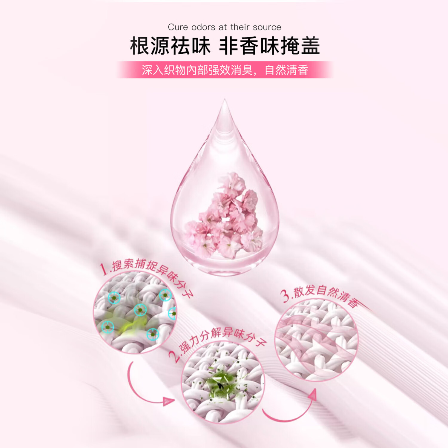 奥兰仕衣物香氛喷雾留香持久祛除异味清新空气衣物柔顺防静电护衣香氛 清新女神/除味去异--2瓶装