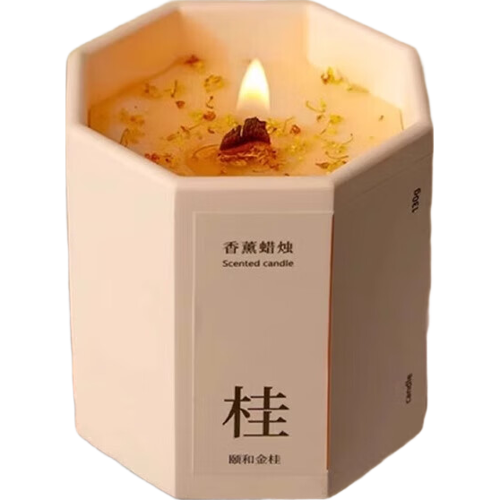桂花香薰蜡烛卧室家用房间持久熏香 满陇桂雨  3元(需购2件，合1.50元/件)