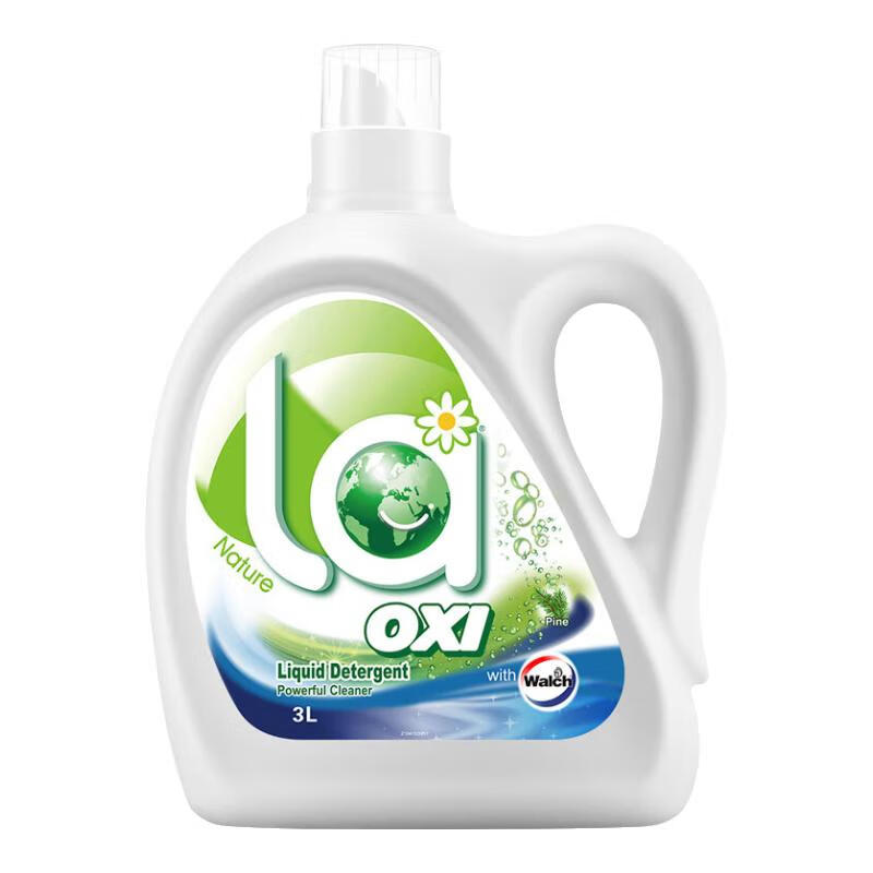 威露士（Walch）la有氧洗衣液套装【除菌除螨留香】 10斤装（3L/瓶+2L/袋）