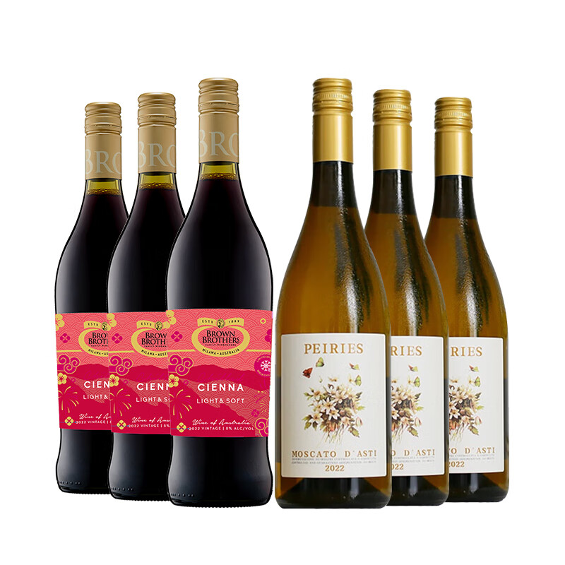 Brown Brothersֵ/ֵݾ750mL ŮȵϾ ԭƿ ɭ3֧+˹С3֧ 388Ԫ