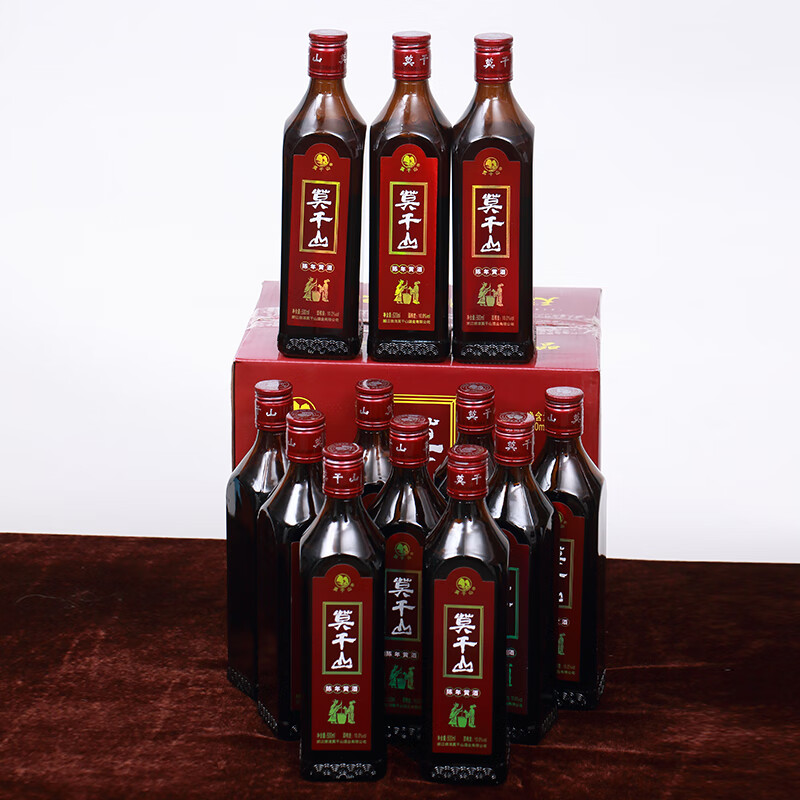 好好猬料酒莫干山黄酒陈酿老酒500ml*6瓶装箱装陈年糯米酒清爽半干型