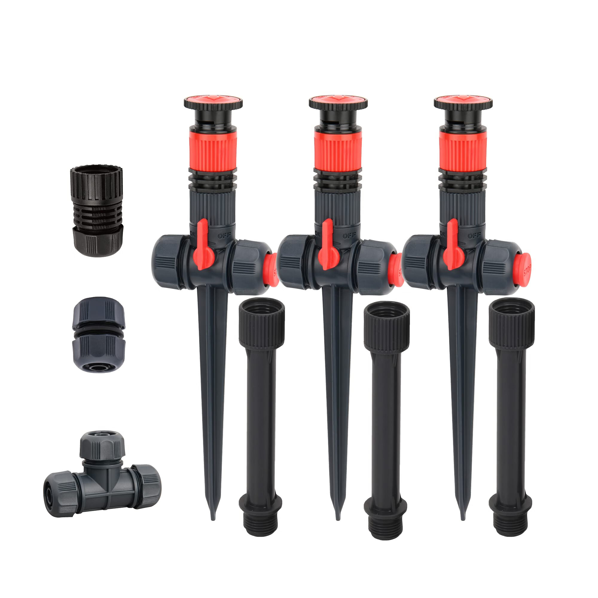 eden 多可调节柔性设计地面灌溉花园洒水器系统