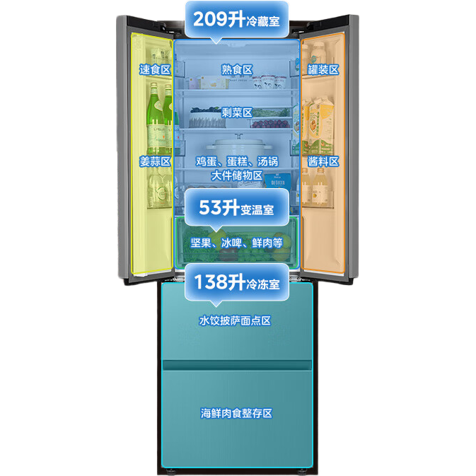���ڲ�����midea/���� ���� MR-417WFPE ���� 400��  2799.19Ԫ(������)