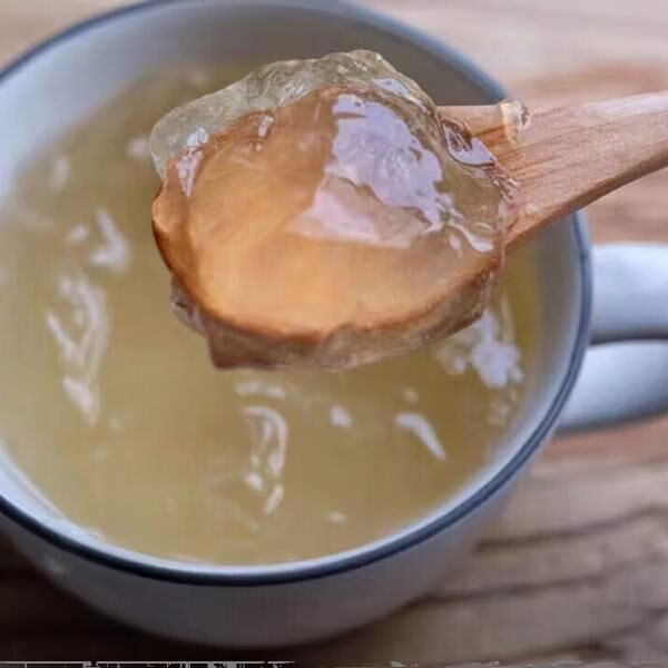 湖北随州特色石花籽手搓石花粉受搓冰粉原料配石灰纱布袋 原味250g