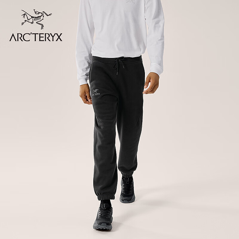ARC&#039;TERYX始祖鸟 EMBLEM FLEECE JOGGER 男子 休闲长裤 BLACK/黑色 M