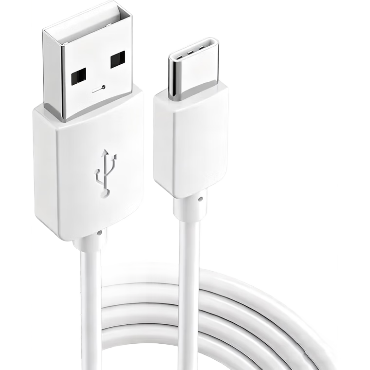 Type-C加长充电线适用手机快充监控摄像头延长数据线3米5米10米记录仪充电线监控电源线闭路供电 Type-C扁圆接口【摄像头线】 2米