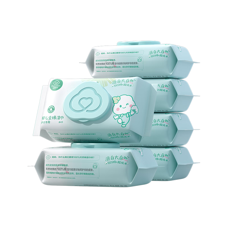 ڲPurcotton/ȫʱ  Ӥʪ80 6 66.9Ԫ