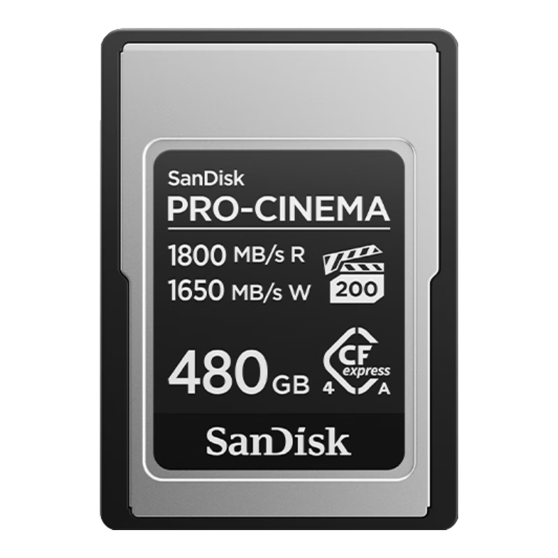 ���ϣ�SanDisk��480GB CFexpress Type A�ڴ濨 VPG200 8K������Ƶ ����1800MB/s д��1650MB/s רҵ��Ӱ�洢��