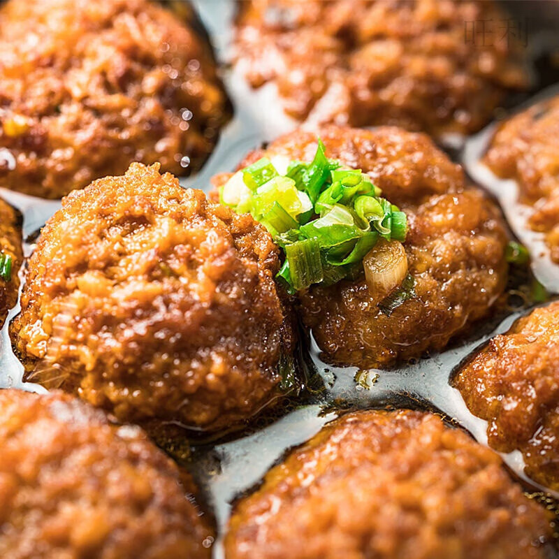 食怀清真狮子头鸡肉丸狮子头冷冻半成品板面火锅麻辣烫商用速食狮子头