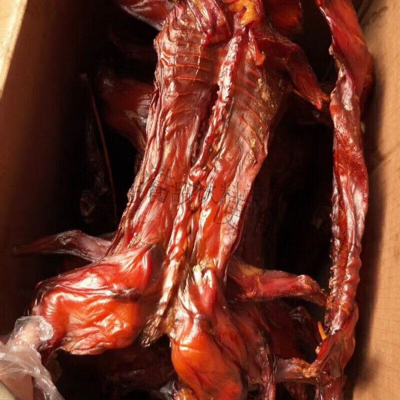 超大腊兔肉1.6斤湖南特产柴火烟熏农家山里兔子腊肉香肠批发商用 [整只腊兔子]800g左右(真空包装)