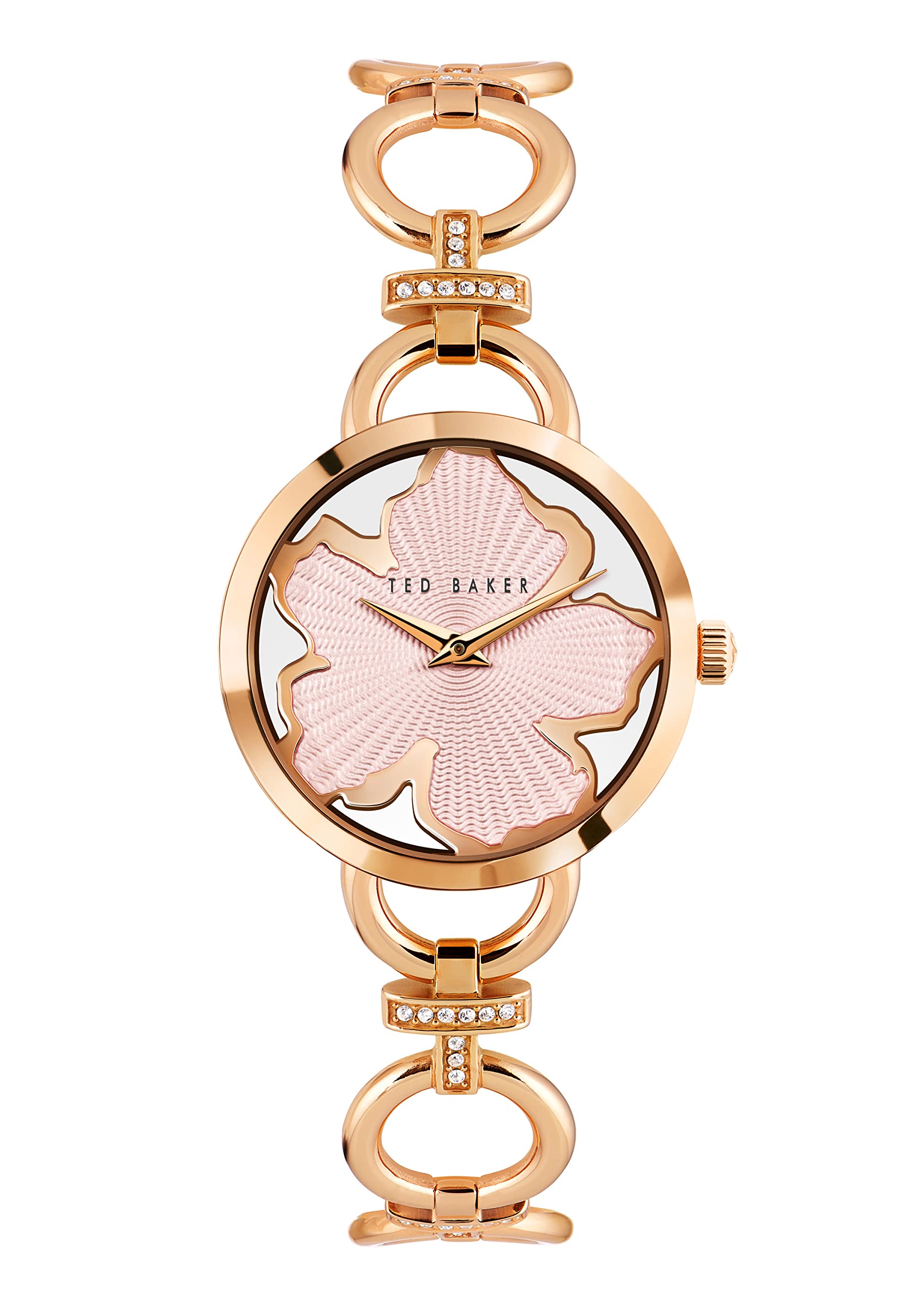 Ted Baker 女士防水石英手表 Rose Gold 8.0*190.0*28.0 mm