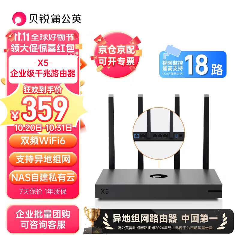 贝锐蒲公英x5产品图片