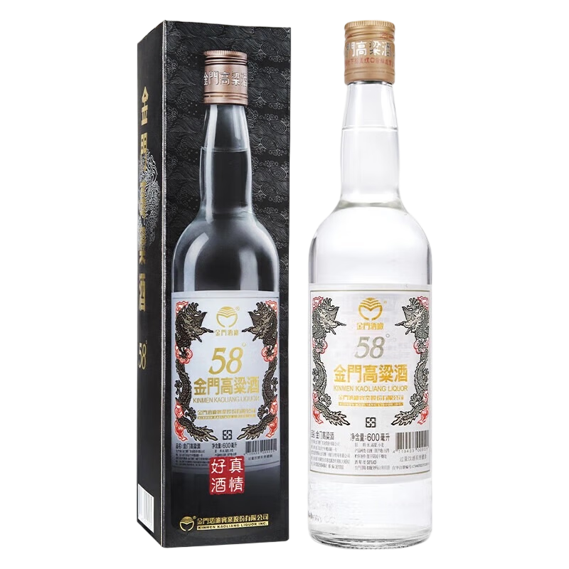 ���Ÿ����� ˫��ϵ�а׽��� 58�� ������ 600ml 1ƿ 101.5Ԫ(����ȯ)