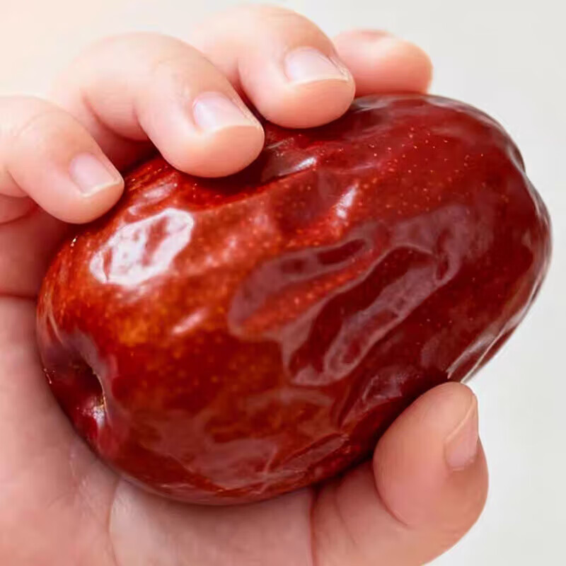 枣红栆杞新疆和田大枣骏枣特级红枣新鲜干果零食特产玉枣去核补气血 和田大枣5斤【新疆直发】