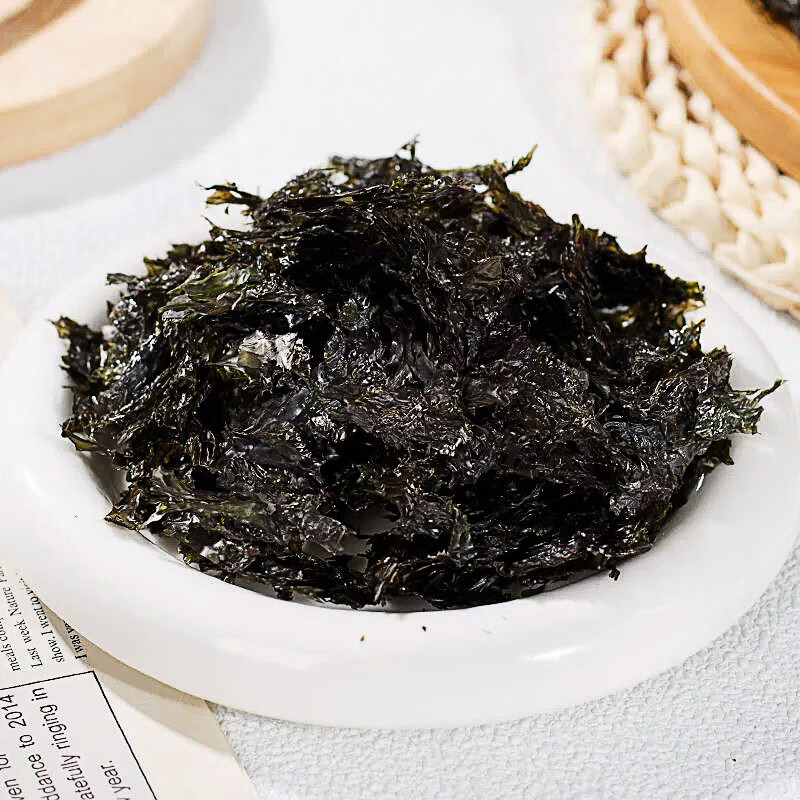 真头水紫菜 福建霞浦特产 特级免洗 独立包装 新鲜美味 头茬干货 50g 真头水紫菜 特级免洗