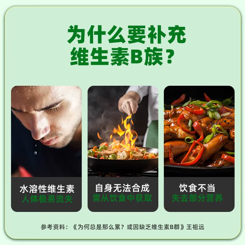 斯琦丽康多种B族维生素片60片 【药房同款】买两盒赠一盒
