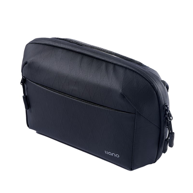 绿巨能（llano）数码收纳包手机充电器数据线配件包桌面收纳袋适用电子产品便携包