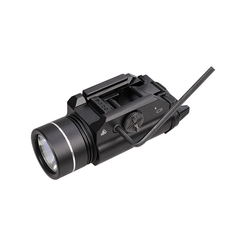richfire户外战术强光手电筒led白光两档挡震远射下挂手电 cr123a电池