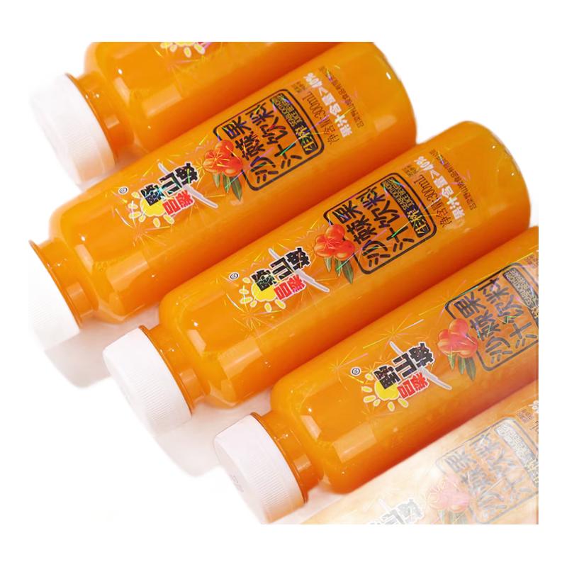 吕梁野山坡 沙棘汁 野生沙棘 山西特产 沙棘汁300ml*12瓶【40%果汁含量