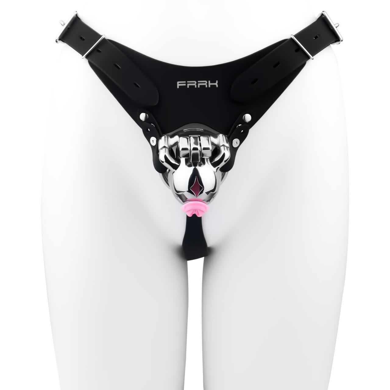 不锈钢贞操锁锅盖男娘禁欲锁外出佩戴cb锁隐形穿戴调教贞操带男用