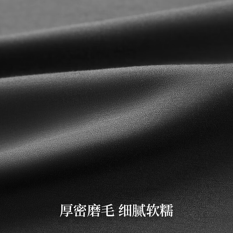 金利来男士保暖内衣男绵羊毛加绒加厚中高领冬季防寒发热秋衣秋裤套装 350g中厚996-宝蓝 2XL