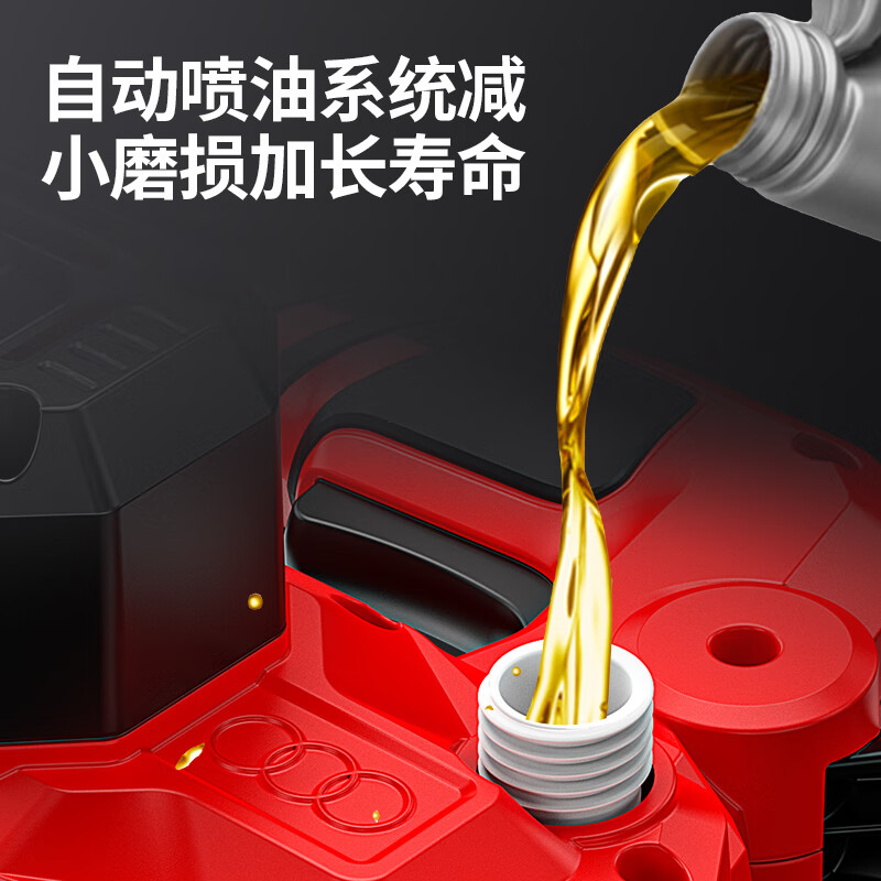 褚创锂电锯充电式家用锯小型便携单手电链锯园林户外伐木修枝免安装款 免安装8寸无刷锂电锯+背包电池