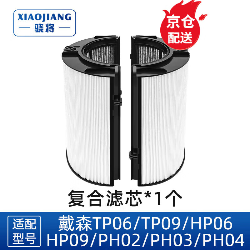 骁将适用于戴森Dyson空气净化器PH01/PH02/PH03/PH04/PH05配件滤芯滤网耗材 【PH02/03/04/TP06】1个复合滤芯