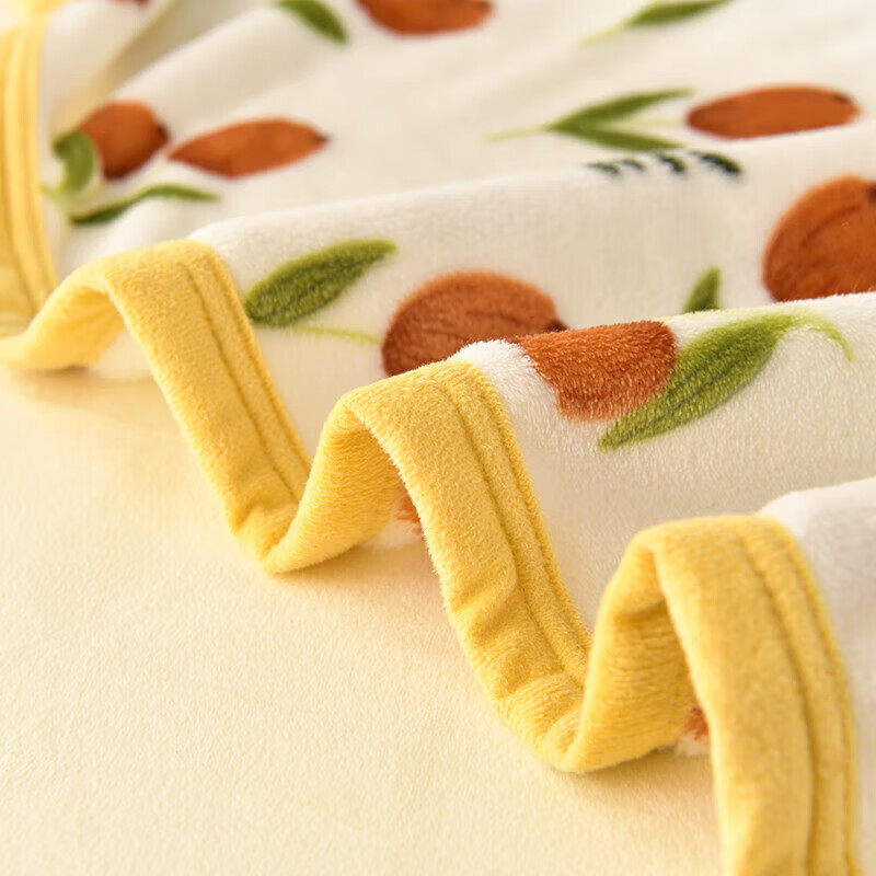 软贝牛奶绒法兰绒毛毯 单双人学生宿舍绒毯床单 午睡空调盖毯子 郁金香 150x200cm单毛毯