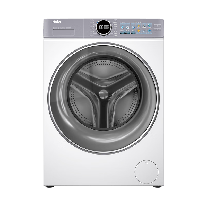 海尔（Haier）【行业爆款云溪4.0】77E/78E新品滚筒洗衣机全自动AI直驱精华洗超薄平嵌大容量大筒径变频一级能效 77E【云溪4.0】1.21活水精华洗 滚筒单洗