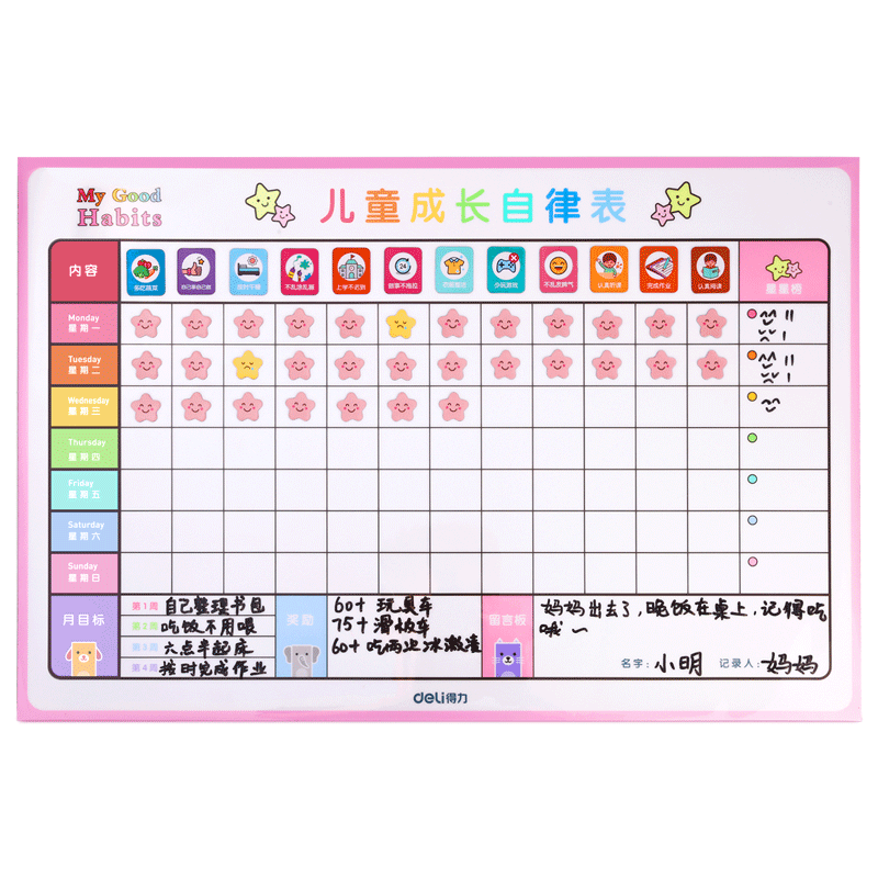 ����Сѧ����ͯ�ɳ����ɱ� ��ϰ�����ɴ򿨱� ��¼�� ���������ɱ� ѧϰ�ƻ��������γ̱� ���װ�8749 69.9Ԫ