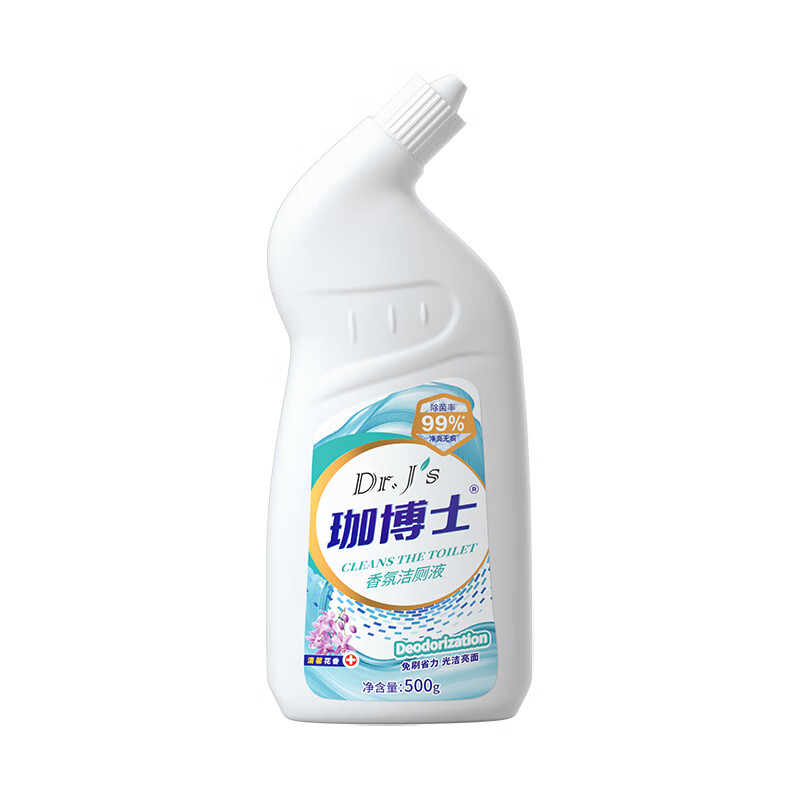 珈博士【控价品-洁厕液 强效香氛洁厕灵马桶厕所去垢除臭清洁剂花香用】 【香氛洁厕液500g*2瓶】