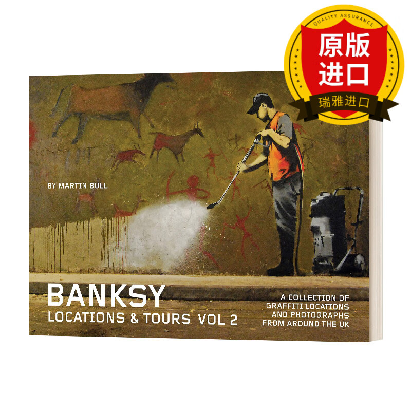 volume 2 班克西涂鸦点和旅游指南 卷2 英国街头艺术家banksy涂鸦作品