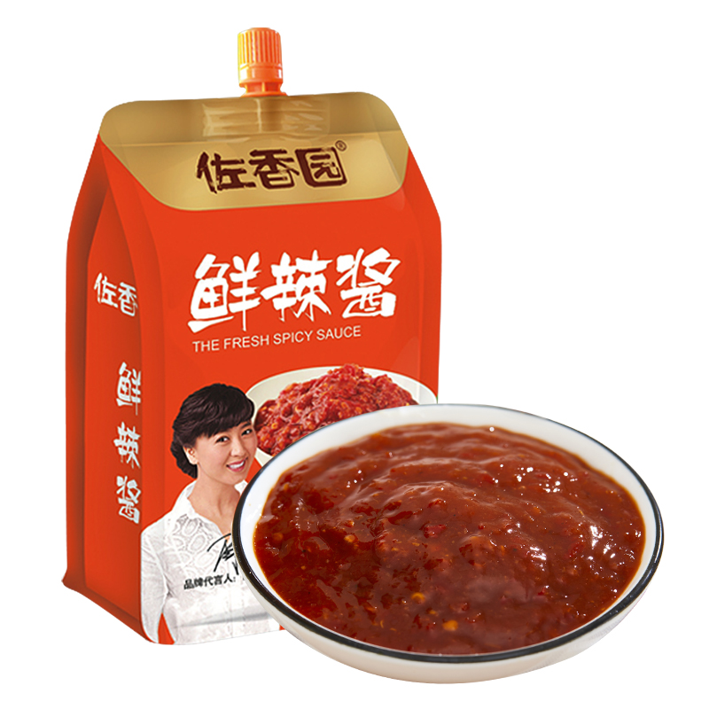 【闫学晶】佐香园 辣椒酱 鲜辣酱 拌饭拌面佐餐下饭酱火锅蘸料 360g