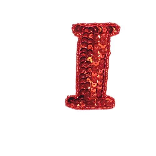 Expo International 字母I亮片补丁 服装装饰DIY手工艺 1片装