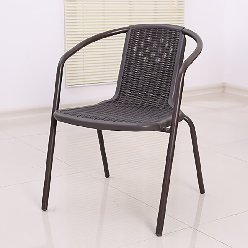 欣慕雅新款户外围椅庭院办公椅子阳台棋牌简约靠背椅可折叠室外客厅休闲 这都是单把椅子的价格 要拍两把才发货