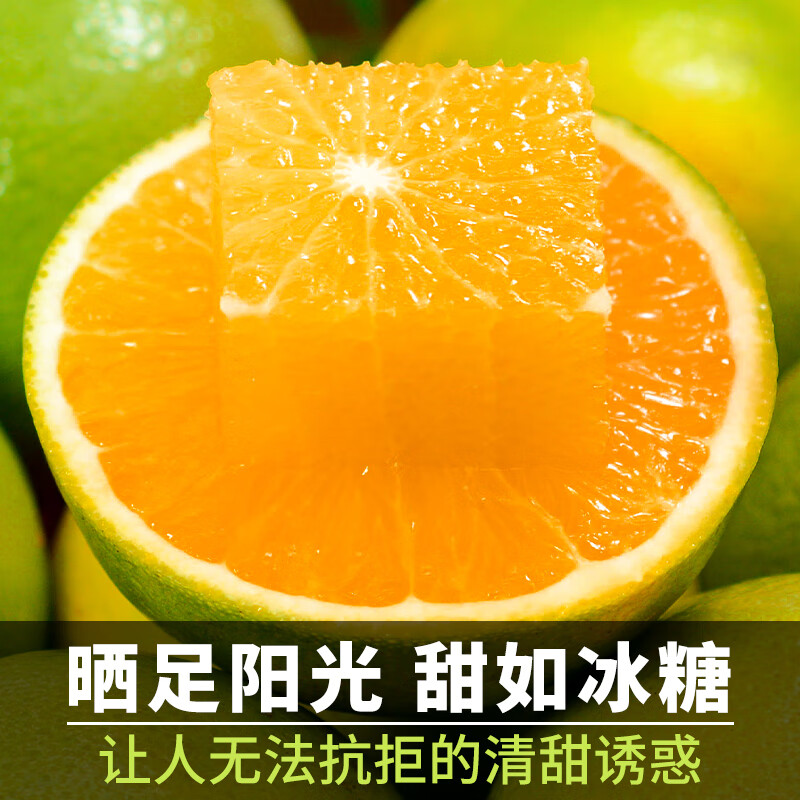 梦宛怡云南冰糖橙正宗哀牢山冰糖橙新鲜橙子水果当季整箱果冻甜橙手剥橙 5斤尝鲜装品质果丨单果60mm+丨净重4.5斤装